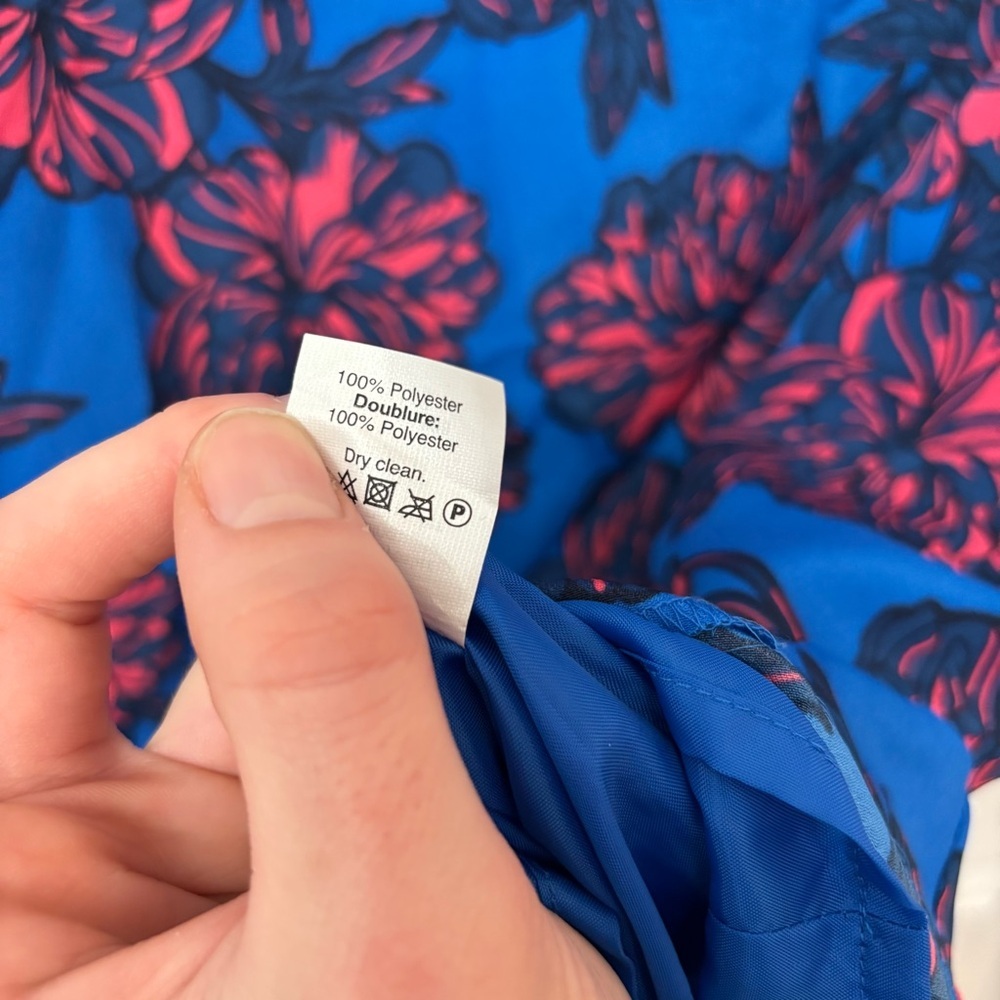 Blue Floral Shift Dress | J.Crew 0 - Picture 6 of 10